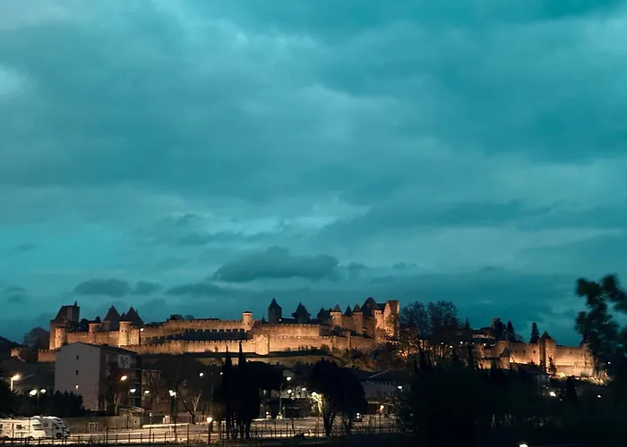 Avec Vue Panoramique Sur La Cite Medievale 3* Carcassone